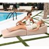 Jaxx Clermont Sun Lounger  Luxurious Waterproof Poolside Lounge & Outdoor Chaise