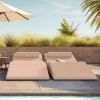 Jaxx Clermont Sun Lounger  Luxurious Waterproof Poolside Lounge & Outdoor Chaise