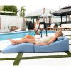 Jaxx Clermont Sun Lounger  Luxurious Waterproof Poolside Lounge & Outdoor Chaise