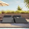 Jaxx Clermont Sun Lounger  Luxurious Waterproof Poolside Lounge & Outdoor Chaise