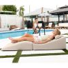 Jaxx Clermont Sun Lounger  Luxurious Waterproof Poolside Lounge & Outdoor Chaise
