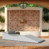 Jaxx Clermont Sun Lounger  Luxurious Waterproof Poolside Lounge & Outdoor Chaise