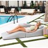 Jaxx Clermont Sun Lounger  Luxurious Waterproof Poolside Lounge & Outdoor Chaise