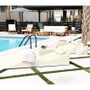 Jaxx Clermont Sun Lounger  Luxurious Waterproof Poolside Lounge & Outdoor Chaise