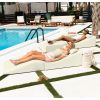 Jaxx Clermont Sun Lounger  Luxurious Waterproof Poolside Lounge & Outdoor Chaise