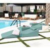 Jaxx Clermont Sun Lounger  Luxurious Waterproof Poolside Lounge & Outdoor Chaise