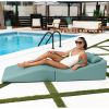 Jaxx Clermont Sun Lounger  Luxurious Waterproof Poolside Lounge & Outdoor Chaise