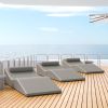 Jaxx Clermont Sun Lounger  Luxurious Waterproof Poolside Lounge & Outdoor Chaise