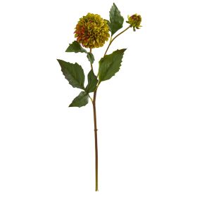 Dahlia Artificial Flower (Set of 6) (size: 19")