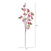 Cherry Blossom Artificial Flower (Set of 3)