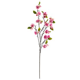 Cherry Blossom Artificial Flower (Set of 3) (size: 41")