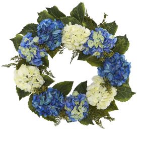Hydrangea Wreath (size: 24")