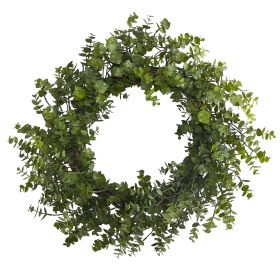 Eucalyptus Artificial Wreath (size: 24")