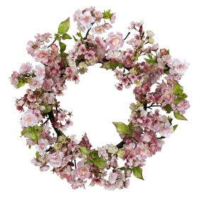 Cherry Blossom Wreath (size: 24")