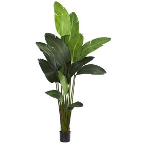 Travelers Palm Artificial Tree (size: 7')