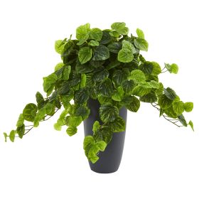 Peperomia Plant in Decorative Planter (Real Touch) (size: 26")
