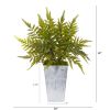 Fern Artificial Plant in Planter