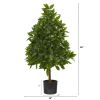 Sweet Bay Cone Topiary Artificial Tree