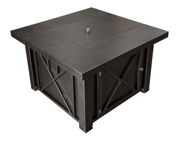 AZ Patio Heaters Outdoor Fire Pit in Hammered- Bronze (Color: Hammered Bronze)