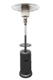 AZ Patio Heaters Outdoor Patio Heater in Hammered Silver (Color: Hammered Silver)