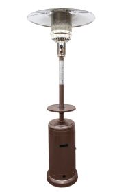 AZ Patio Heaters Outdoor Patio Heater in Hammered Bronze (Color: Hammered Bronze)