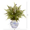 Fern Artificial Plant in Floral Planter