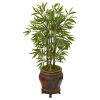 Bamboo Artificial Tree in Decorative Planter