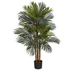Robellini Palm Artificial Tree (size: 4')