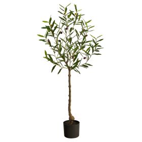 Olive Artificial Tree (size: 4')