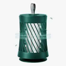 Rechargeable Mosquito Killer Lamp Bug Zapper with Night Light Strap Mosquito Catcher with Max 10594 Cubic Feet Range UV Light for Indoor Outdoor (Option: Green  GPCT4420)